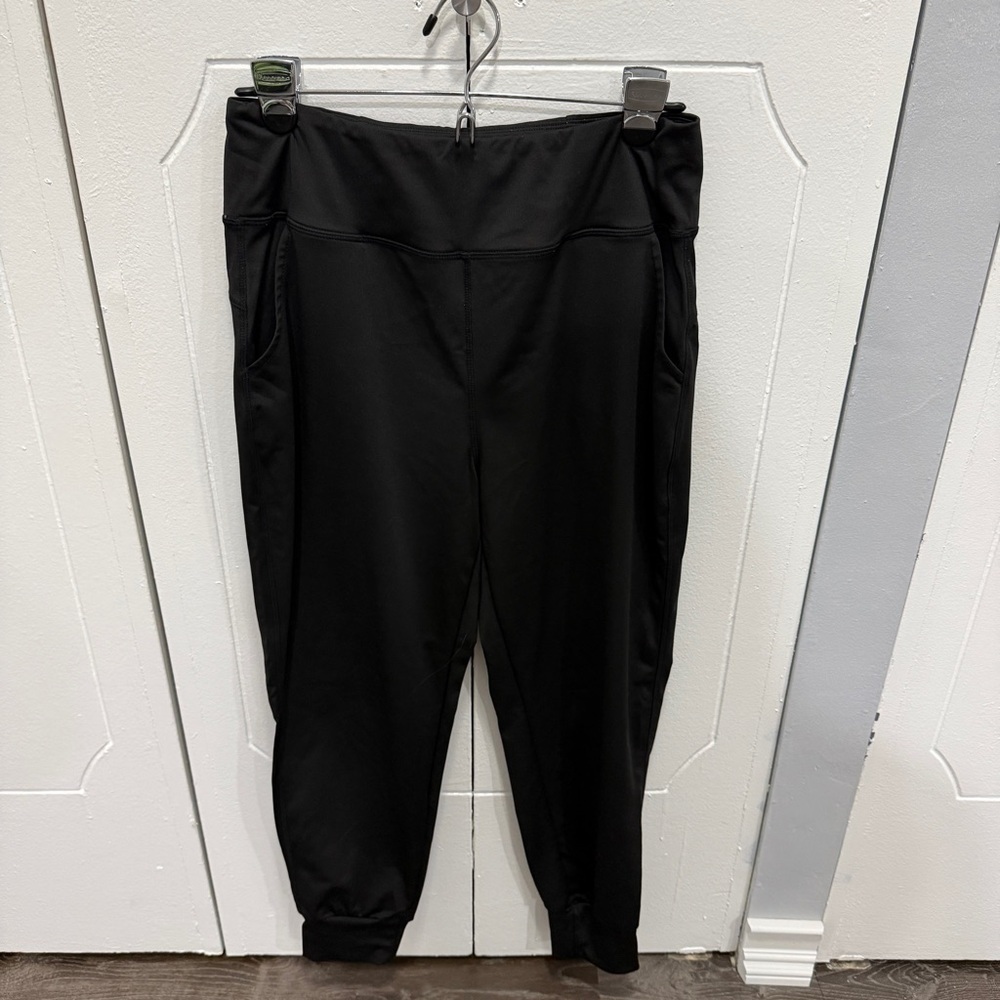 Unbranded Black Tapered Joggers